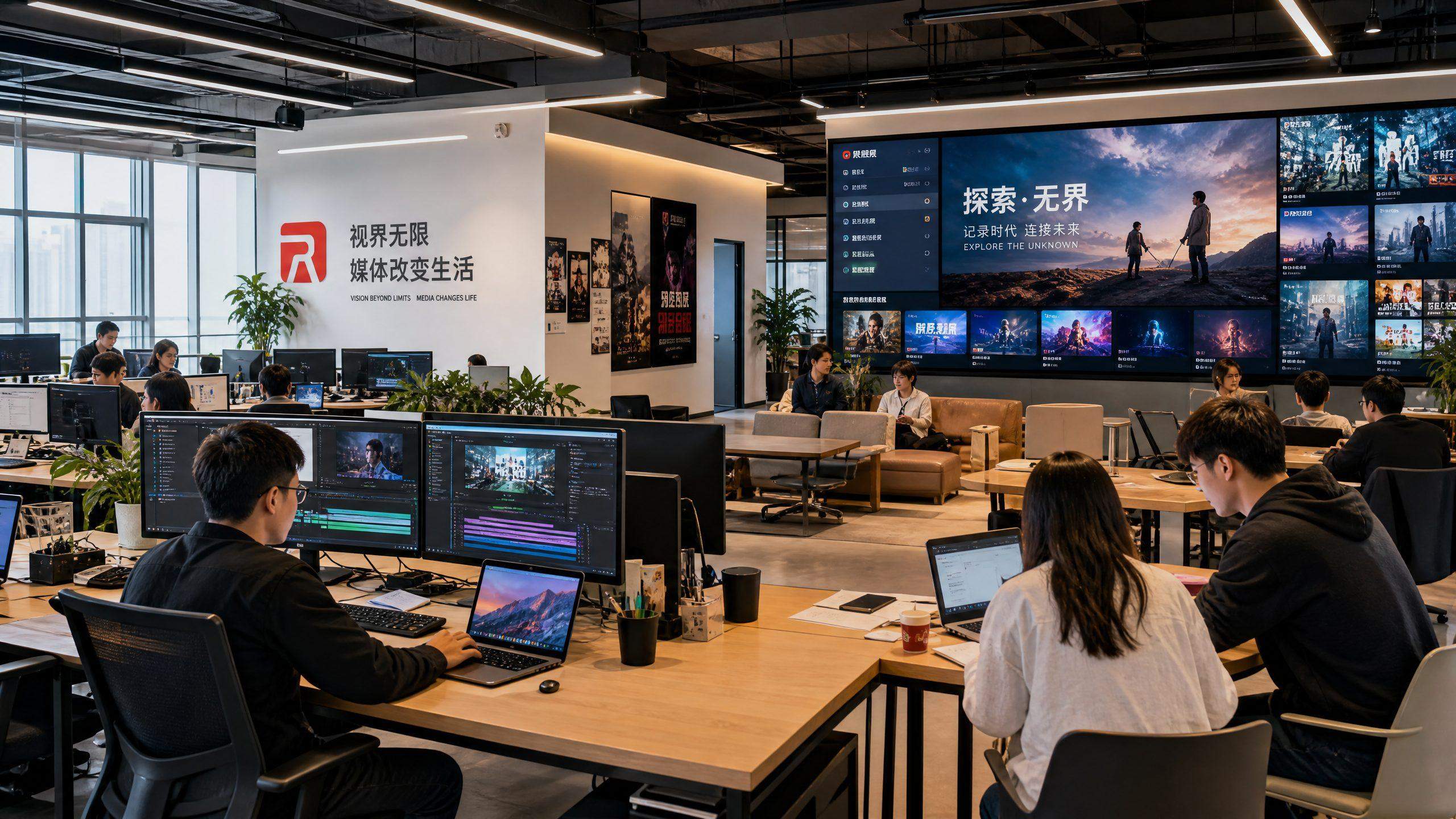 玩物直播传媒公司团队